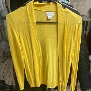 Yellow Cardigan